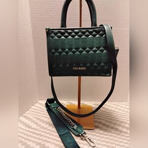 Steve Madden Teal Green 3 Way Tote NWT